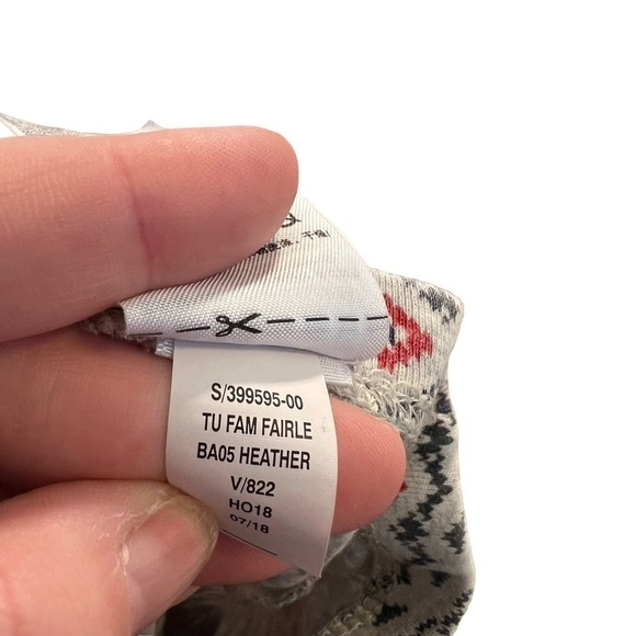 Baby Gap Pajama Set Fair Isle Gray - Picture 11 of 11
